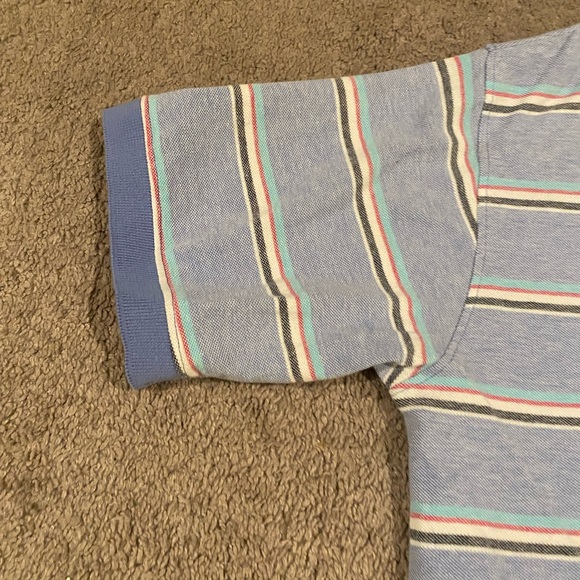 Beverly Hills Polo Club Multicolor Striped Polo Shirt - Picture 10 of 10